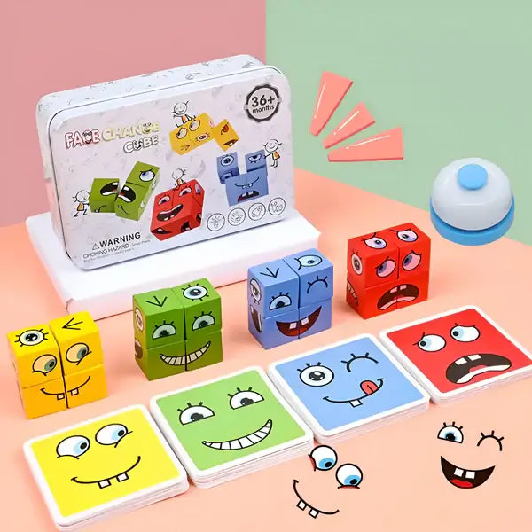 Juego de Niños de Cubo de Emociones