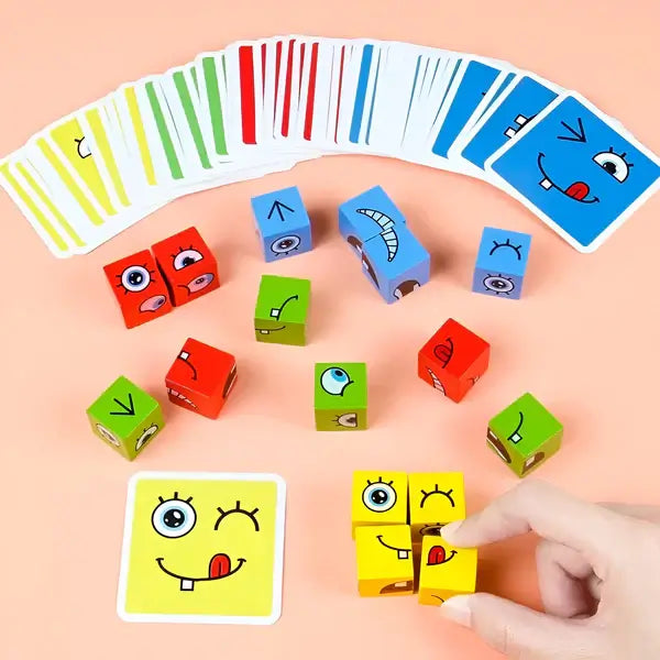 Juego de Niños de Cubo de Emociones