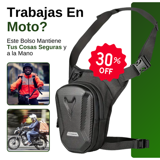 Bolso Táctico Para Motociclistas - Multi bolsillos seguros