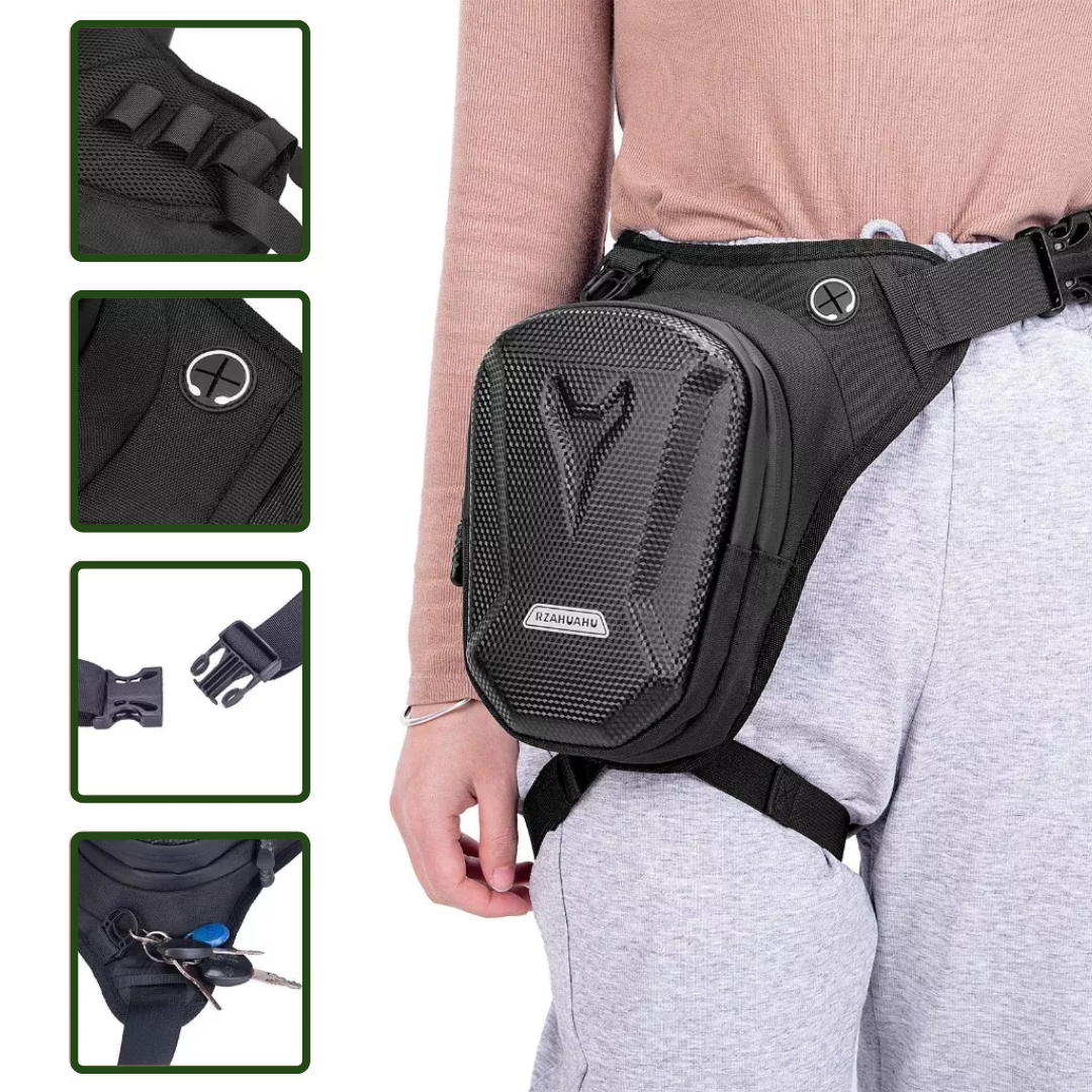 Bolso Táctico Para Motociclistas - Multi bolsillos seguros