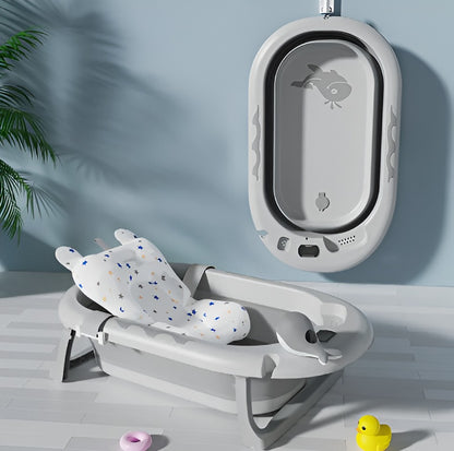 BAÑERA PLEGABLE PARA BEBES Y NIÑOS CON TERMOMETRO|| ⚡COJIN GRATIS SOLO HOY ⚡