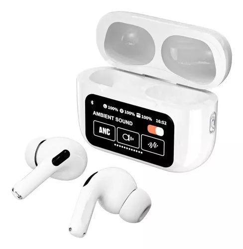 Airpods Pro 2 Con Pantalla Táctil|Cancelacion de ruido| Accesorio para colgarlo| OBSEQUIO HOY🎁 x3 Tres pares de tapones para los oídos