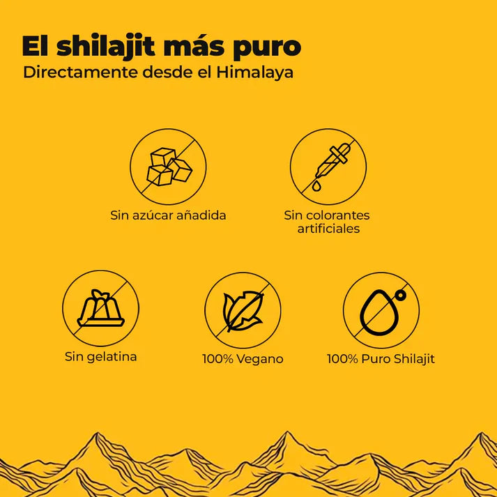 Shilajit Puro del Himalaya™ Eleva tu energía y optimiza tu rendimiento diario|| 60GR|| ENVIO GRATIS🎁