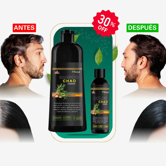 CUBRE CANAS CHAO CANAS 3 EN 1 + TRATAMIENTO GRATIS HOY! 🎁