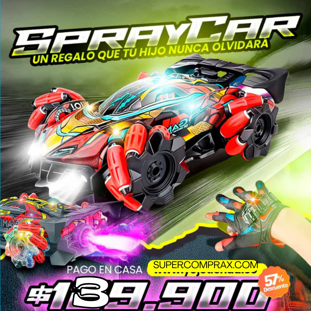 SPRAY CAR + GUANTE CONTROL|| ENVIO GRATIS HOY🎁