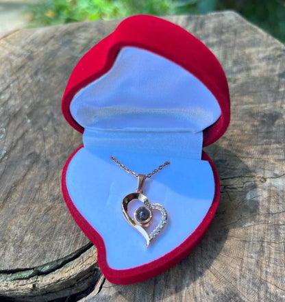 COLLAR TE AMO 100 IDIOMAS + EMPAQUE DE LUJO GRATIS HOY 🎁