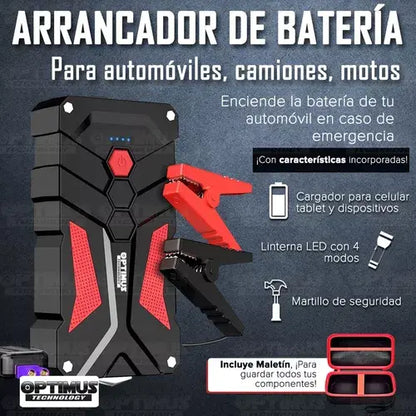 ARRANCADOR DE VEHICULO EMERGENCIA|| PARA CELULAR|| ESTUCHE+ADAPTADORES OBSEQUIO🎁